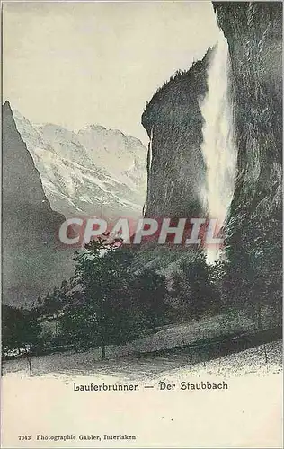 REPRO Lauferbrunnen Der Staubbach