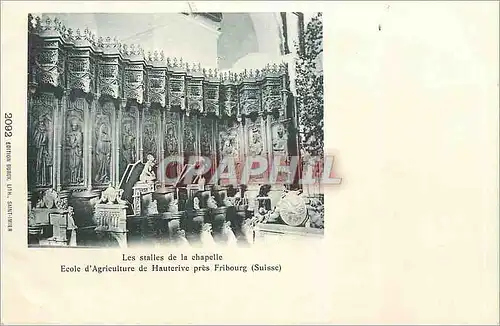 REPRO Fribourg (Suisse) Les Stalles de la Chapelle Ecole d'Agriculture de Hauterive