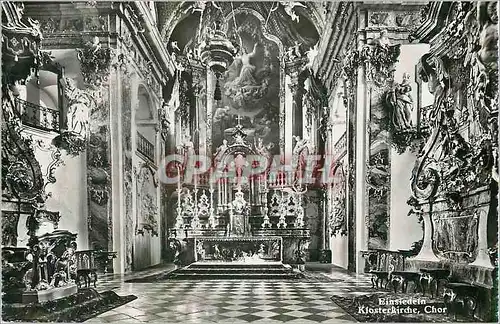 Cartes postales moderne Einstedein Klosterkirche Chor