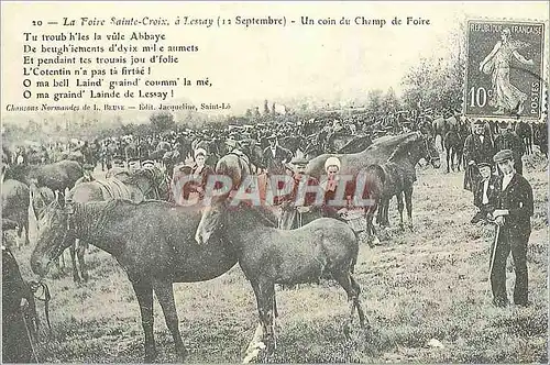 REPRO Champ de foire a Lessay (12 Septembre) Chevaux