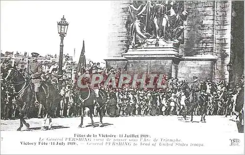 REPRO Fetes de la Victoire 14 Juillet 1919 Militaria