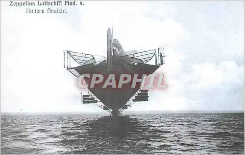 REPRO Zeppelins Luttschiff mod Hintere Ansicht  Militaria Aviation