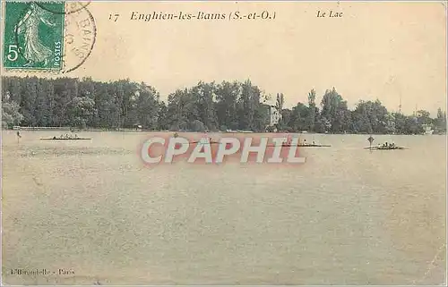Cartes postales Enghien les Bains (S  et O) Canoe