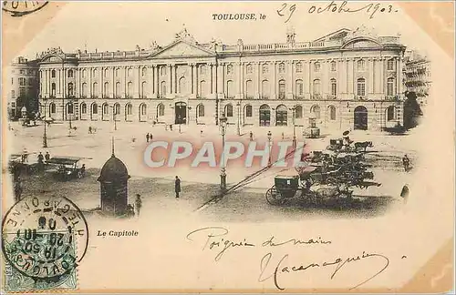 Cartes postales Toulouse Le Capitole (carte 1900)