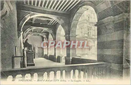 Cartes postales Toulouse Hotel d'Assezat (XVIe Siecle) La Loggia