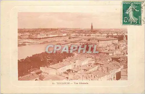 Cartes postales Toulouse Vue Generale