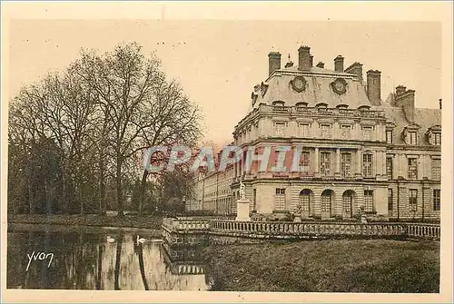 Ansichtskarte AK Palais de Fontainebleau La Douce France Aile Louis XV