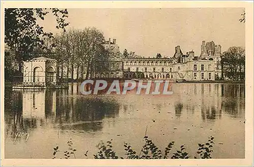 Cartes postales Palais de Fontainebleau La Douce France L'Etang des Carpes