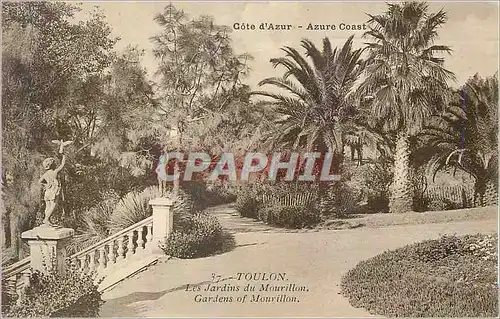 Ansichtskarte AK Toulon Cote d'Azur Les Jardins du Mourillon