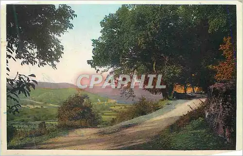 Cartes postales Vezelay (Yonne) Un Coin du Chemin de Ronde