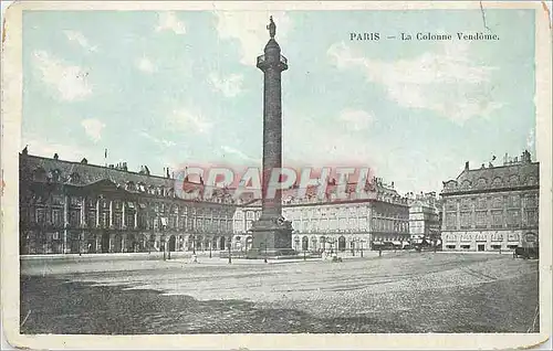 Cartes postales Paris La Colonne Vendome