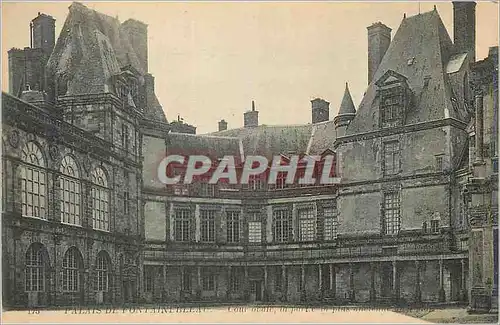 Cartes postales Palais de Fontainebleau La Cour