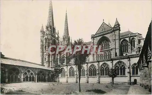 Moderne Karte Bayonne La Cathedrale Ste Marie Le Cloitre et les Fleches