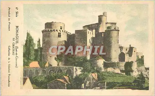 Ansichtskarte AK Bonaguil (Lot et Garonne) Le Chateau