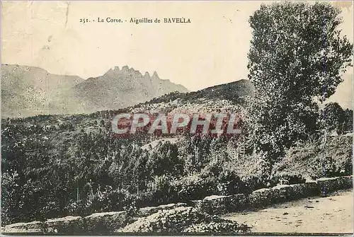 Ansichtskarte AK La Corse Aiguilles de Bavella