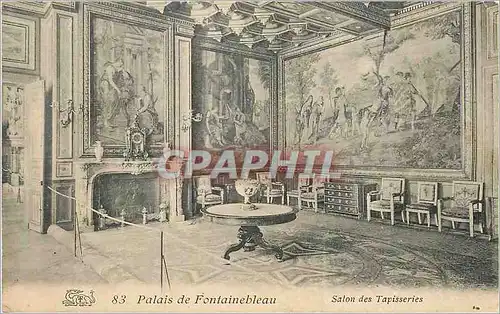 Cartes postales Palais de Fontainebleau Salon des Tapisseries