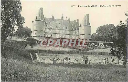 Cartes postales Environs de Vichy Chateau de Randan