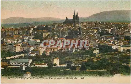 Cartes postales Clermont Ferrand Vue Generale de Montfujet