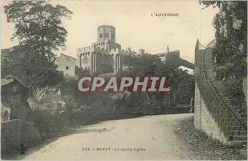 Ansichtskarte AK L'Auvergne Royat La Vieille Eglise