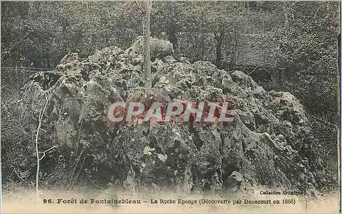 Cartes postales Foret de Fontainebleau La Roche Epnge