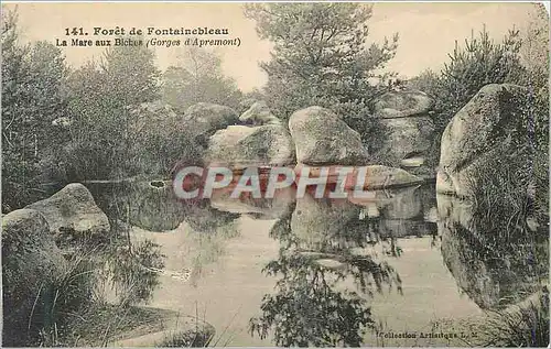 Ansichtskarte AK Foret de Fontainebleau La Mare aux Biches (Gorges d'Apremont)
