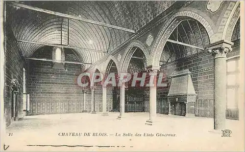 Cartes postales Chateau de Blois La Salle des Etats Generaux