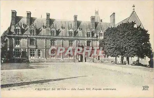 Ansichtskarte AK Chateau de Blois Aile Louis XII Facade Exterieure