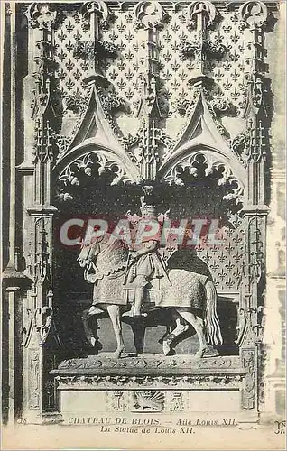 Cartes postales Chateau de Blois Aile Louis XII