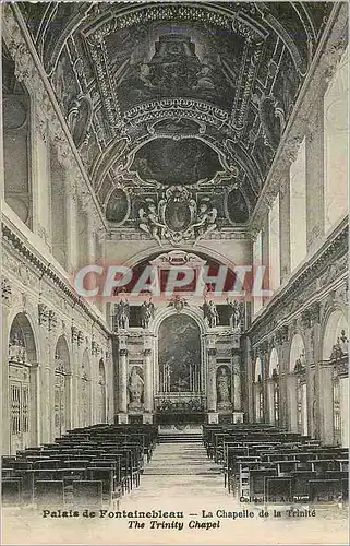 Ansichtskarte AK Palais de Fontainebleau La Chapelle de la Trinite