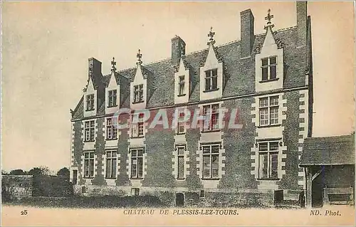 Cartes postales Chateau de Plessis Lez Tours