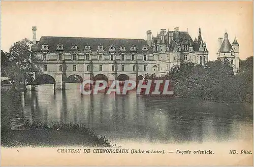 Ansichtskarte AK Chateau de Chenonceaux (Indre et Loire) Facade Orientale