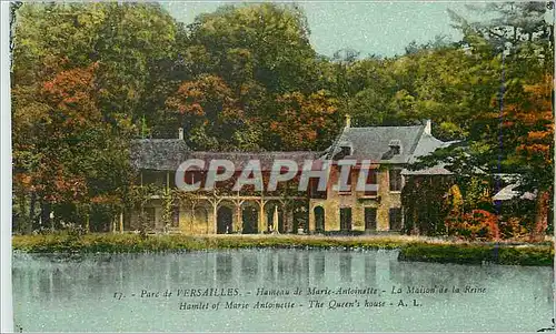 Cartes postales Parc de Versailles Hameau de Marie Antoinette La Maison de la Reine