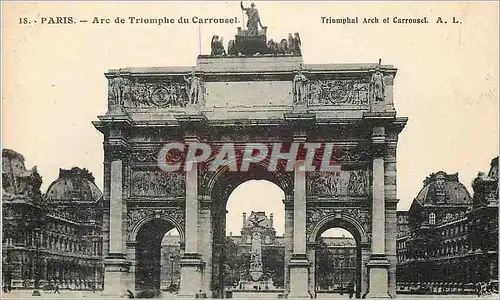 Ansichtskarte AK Paris Arc de Triomphe du Carroussel