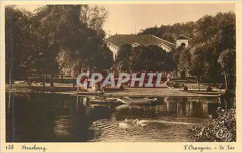 Cartes postales Strasbourg L'Orangerie Le Lac