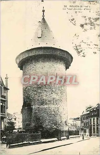 Ansichtskarte AK Rouen (S Inf) La Tour Jeanne d'Arc