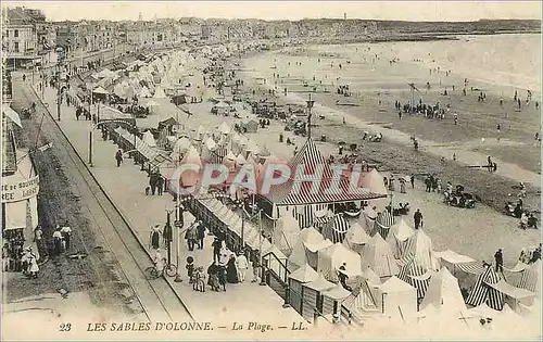 Cartes postales Les Sables d'Olonne La Plage
