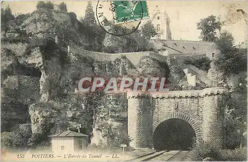 Ansichtskarte AK Poitiers L'Entree du Tunnel