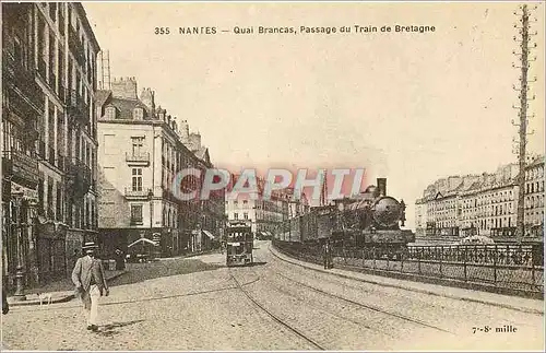 REPRO Nantes Quai Brancas Passage du Train de Bretagne Train