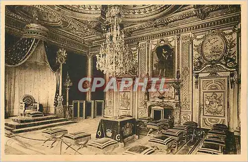 Ansichtskarte AK Fontainebleau (S et M) le Palais Salle du Trone la Douce France