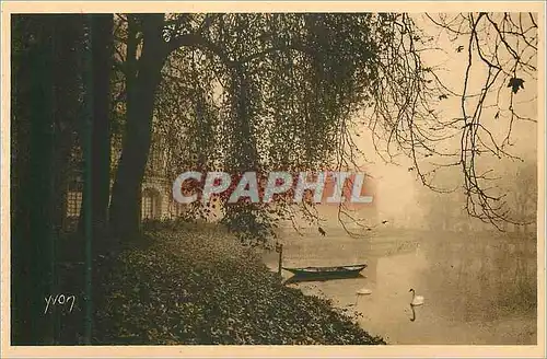 Cartes postales Fontainebleau (S et M) le Palais Matin d'Automne la Douce France