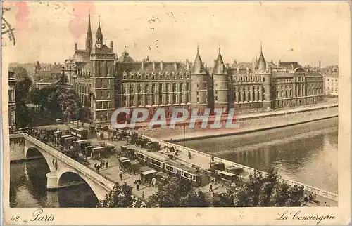 Cartes postales Paris la Conciergerie