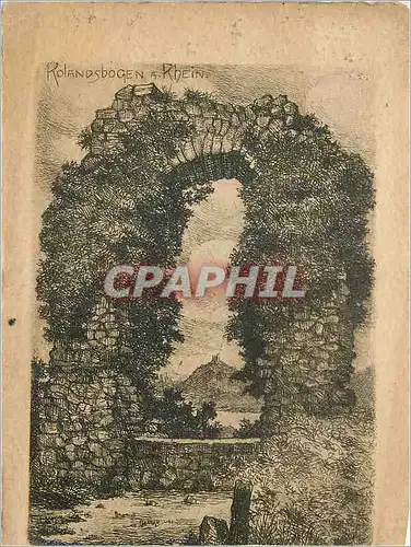 Cartes postales Rolandsbogen a Rhein