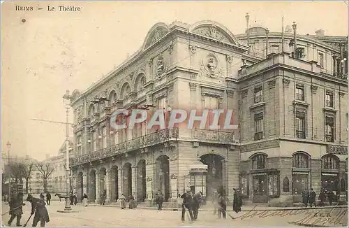 Cartes postales Reims Le Theatre
