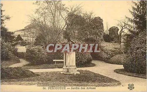Cartes postales Perigueux Jardin des Arenes