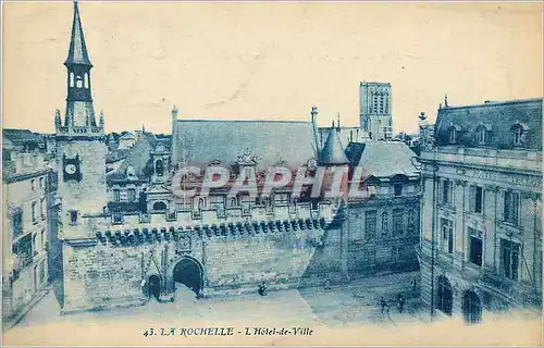 Cartes postales La Rochelle L'Hotel de Ville