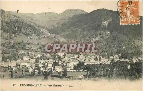 Cartes postales Vic sur Cere Vue Generale