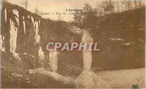 Cartes postales Cantal L'Auvergne La Cascade