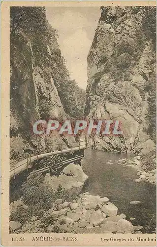 Cartes postales Amelie les Bains Les Gorges du Mondoni