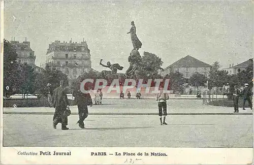 Cartes postales Paris Place de la Nation