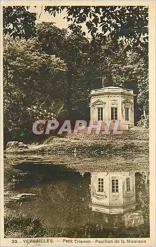 Cartes postales Versailles Petit Trianon Pavillon de la Musique